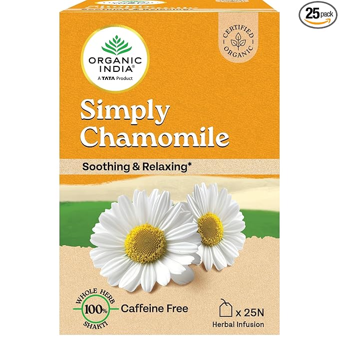 Best Organic Chamomile Tea in India, Chamomile Tea India, Organic Chamomile Tea, Best Chamomile Tea for Sleep, Herbal Chamomile Tea India